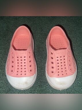 Gerber Pink Toddler Slip-Ons